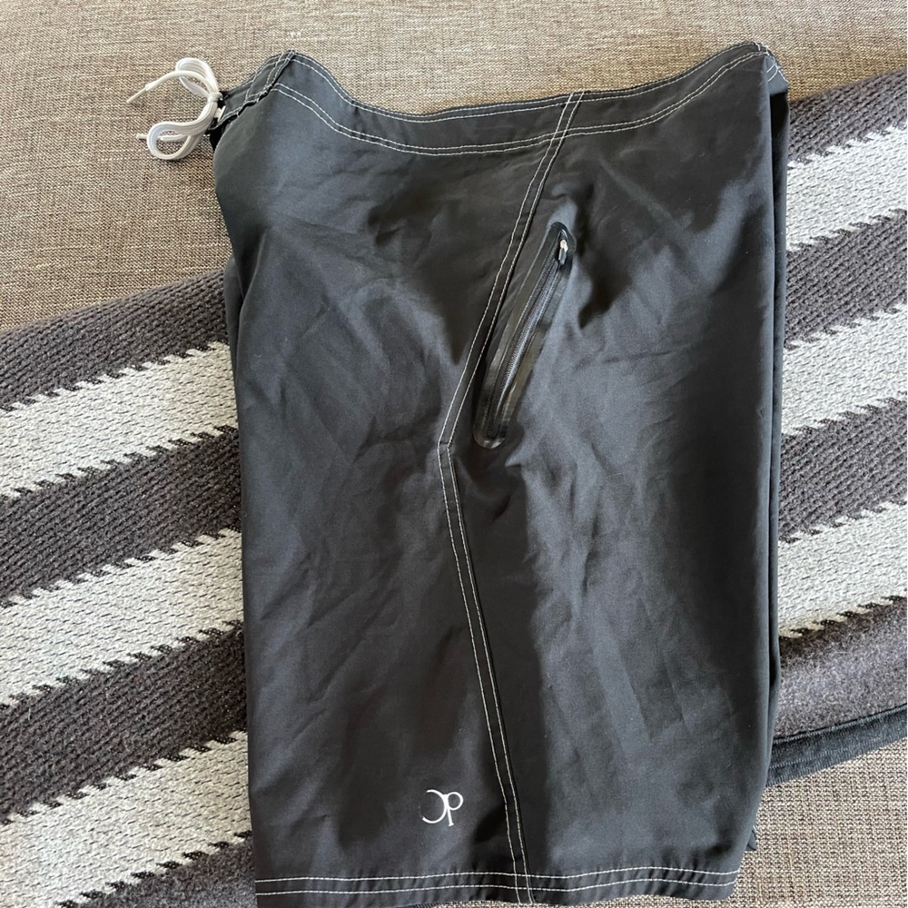 OP black board shorts swimsuit trunks